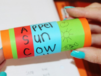 Aprender a Leer y Escribir para Niños - Sílabas - Mayúsculas