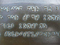 Sistema braille e código matemático braille