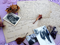 Caligrafía artística en acuarela